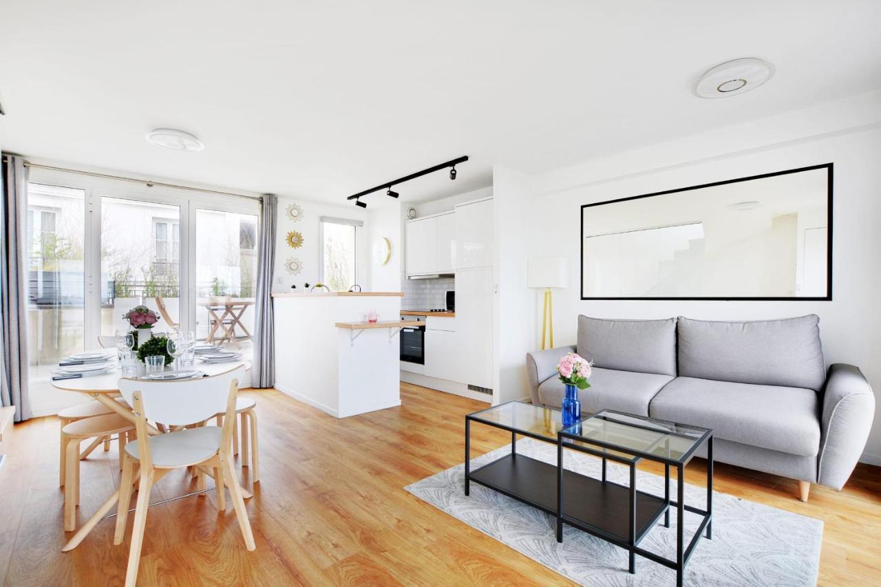 Ferienwohnung Exceptional Triplex With Terrace - Montmartre Paris Exterior foto